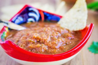 Thai Salsa Roja- Mexican roasted salsa with a Thai twist