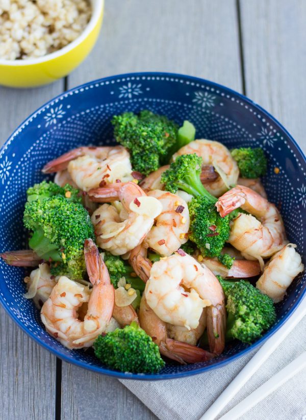 Garlic Shrimp and Broccoli Stir Fry - Thai Caliente Food Blog