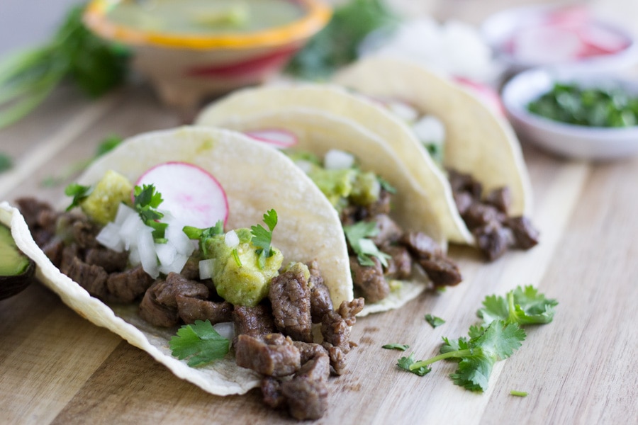 Easy Carne Asada Street Tacos